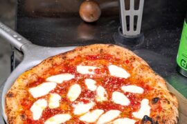 The best pizza I've made to date. (biga+poolish)