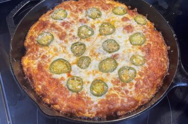 I make pan pizza and I love it!