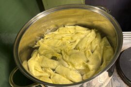 Pasta Formaggio noci