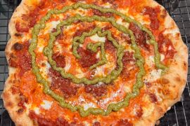 Homemade Tie Dye Pie