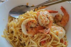 Shrimp scampy after a breakup