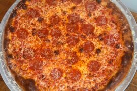 I made a 16” inch pepperoni in my apartment oven for the game today. Let’s see a W for Illinois!