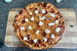 First attempt at home oven pizza!