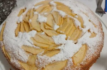 La mia ciambella con le mele😊