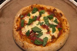 I made sourdough pizza.