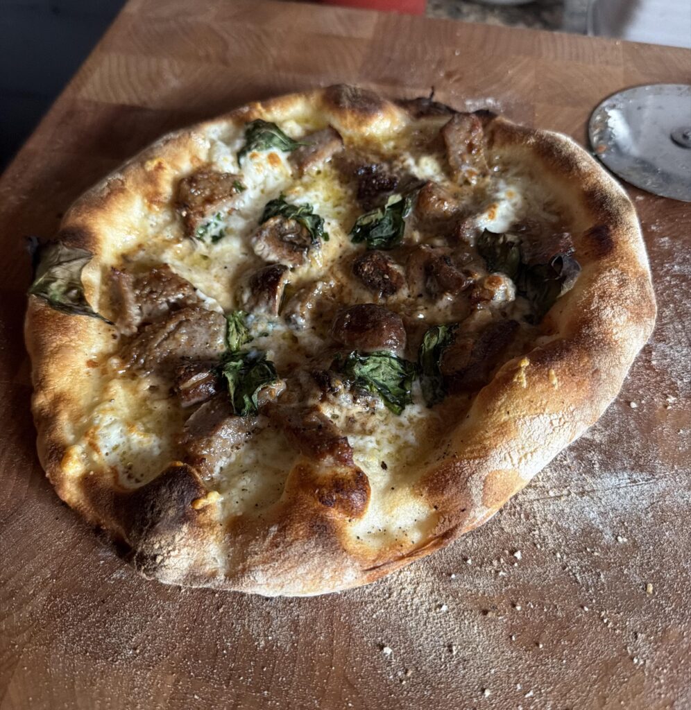 Homemade Sourdough Pizza