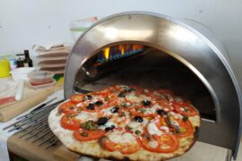 I tried refractory bricks for baking crispy pizza in Ardore oven