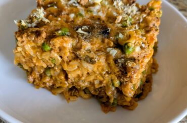 Baked anelletti timballo