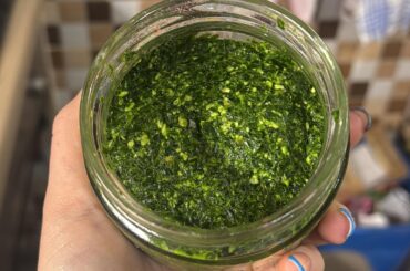 Pesto wild garlic💚🌱🌱🌱