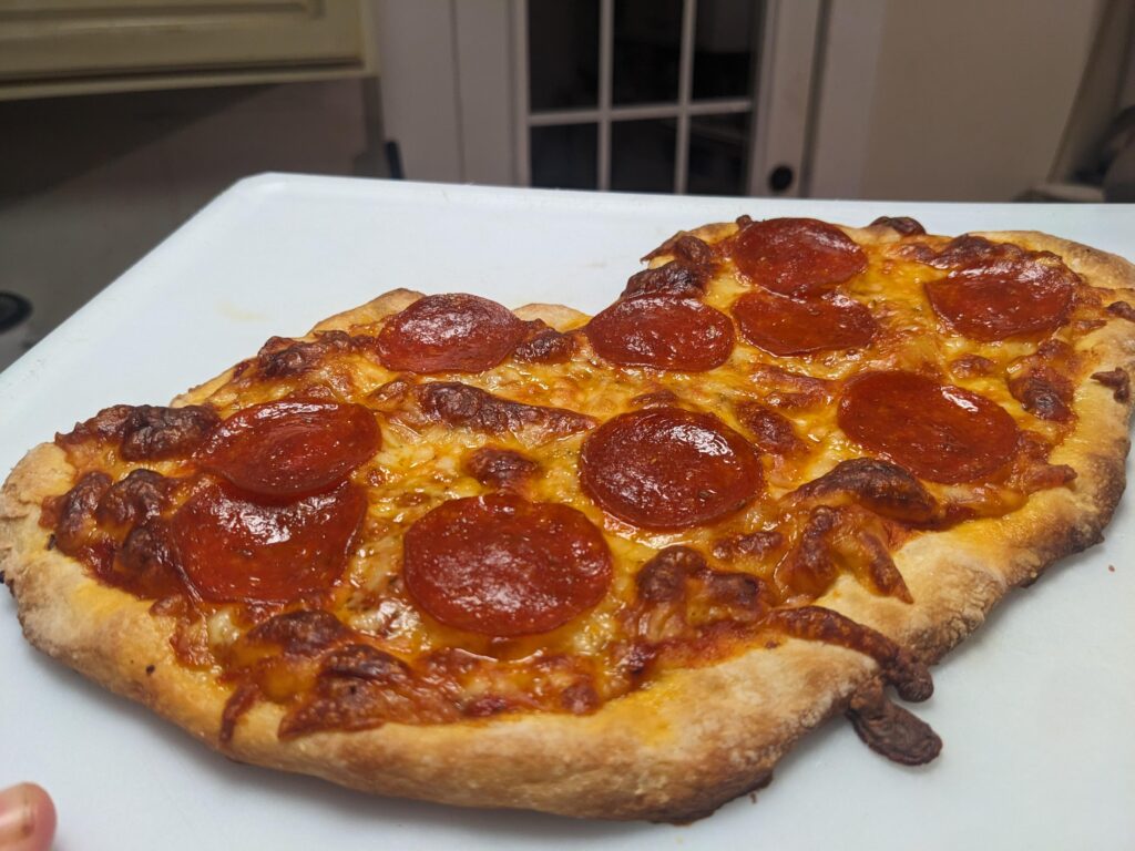 A discussion on homemade pizza versus cheap bought