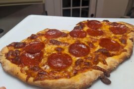 A discussion on homemade pizza versus cheap bought
