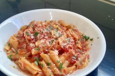 2nd attempt of penne all'arrabbiata 🍅🌶️