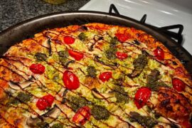 Tuscan Chicken Pizza