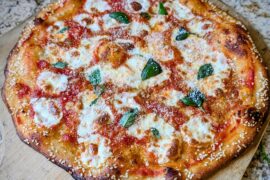 Tonda Romana with sesame