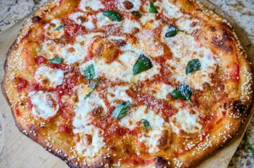 Tonda Romana with sesame