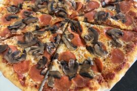 Homemade on the Pizza Steel 🍄🍕