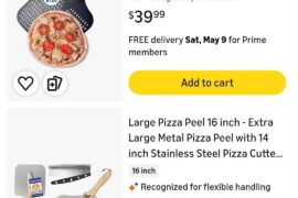 Pizza peel options