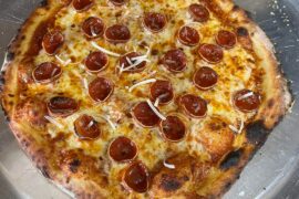 14” pepperoni pizza - Ooni Koda
