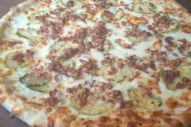 Bacon Pickle Pizza