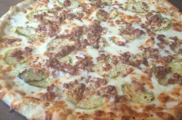 Bacon Pickle Pizza