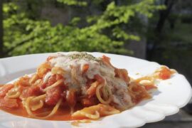 Random leftovers pasta