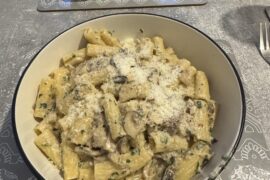 Mushroom pasta