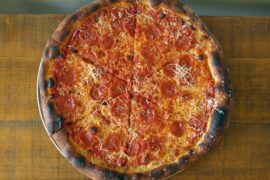 Pizza Friday, I'm doing my part to feed the pepperoni algos!  16-inch baked in my apartment oven on steel.