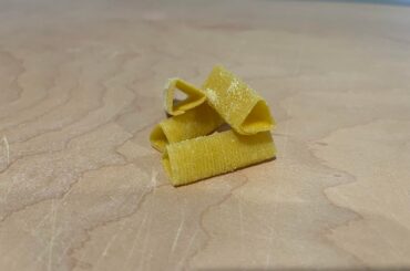 Trenne with caramelized mushrooms and tomato sauce