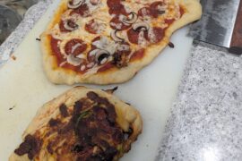 Last night I learned that when you screw up a pizza bad enough it just becomes a calz*ne.