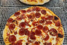 Pizza night, still learning/experimenting