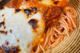 My chicken parmigiana🤌🏼🇮🇹