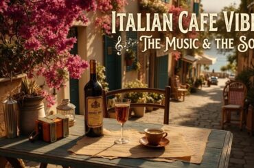 Italian vibes & Mediterranean music ~ Relaxing italian cafe music for summer sunset lounge