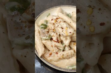 Creamy White Sauce Pasta 😍 | Easy & Quick Pasta Recipe