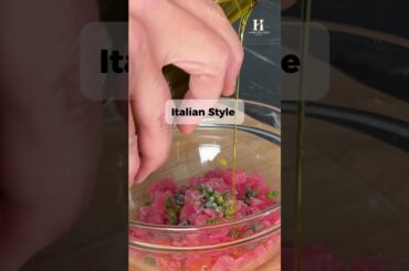 Tuna Tartare Done Right 🇮🇹 | Italian Recipe with Avocado (No Mistakes)