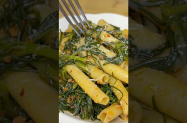 Pasta e agretti #ricette #cucinafacile #cucinelli #pasta