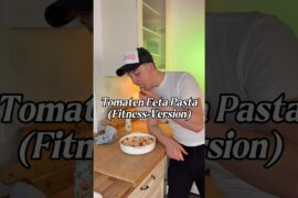 Tomaten Feta Pasta (Fitness-Version)🤩