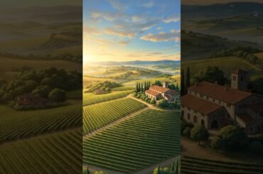 Harvesting Grapes in Italy 🍇 From Vineyard to Wine | Ghibli Style ASMR #ghibliasmr #ghibli
