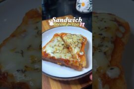Viral Sandwich Bread Pizza Recipe 💗✨ #recipe #shorts #viralrecipe