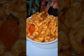 yummy yummy pasta #shorts #vairalshorts #cooking #ytshorts #simple pasta recipe in easy way 😋 😀 😉 👌