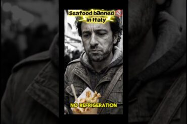 Why Italy Banned Street Seafood 😳 Dangerous Food Truth #seafood #ytshorts #seafoodwatch