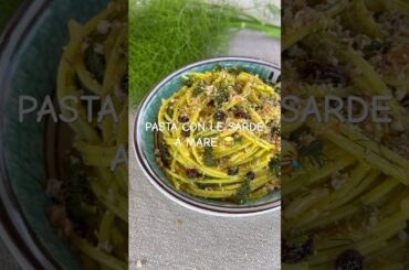 Pasta con le sarde a mare, ricetta siciliana  #cucinafacile #ricette #recipe #food
