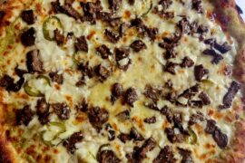 Carne Asada trial pizza