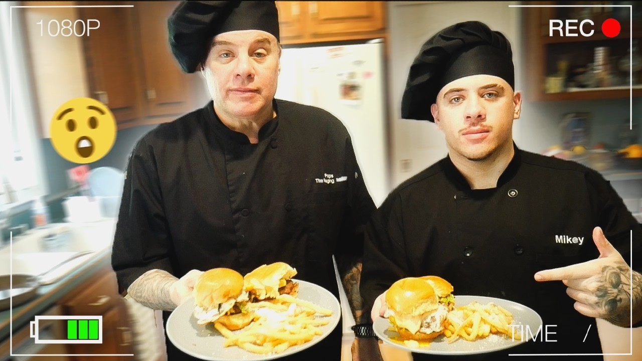 Cooking with Pops | Episode 10: Sliders & Truffle Fries | The Raging Italian Cooking with Pops | Episode 10: Sliders & Truffle Fries | The Raging Italian