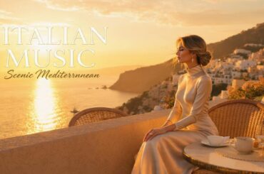 🎶 Italian Vibes & Mediterranean Music 🎶 2+ Hours Amalfi Coast & Lake Como Tour 4K