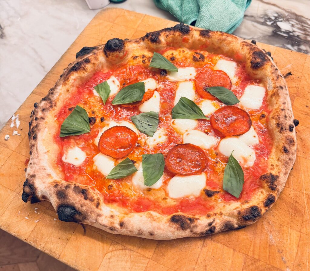 Finally made a pizza I was totally happy with!