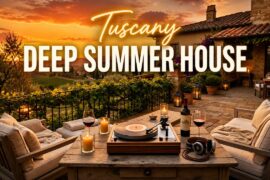 Tuscany Sunset Deep House | Italian Villa Vibes | 1 Hour Mix