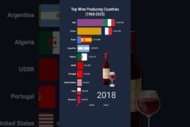 Largest Wine Producing Countries (1960-2025)