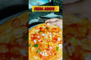 Pizza recipe 🍕 How to make pizza at home #shorts #viral #pizzarecipe #cookingshorts #recipevideo
