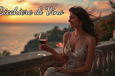 Italian Vintage – Bicchiere di Vino | A Romantic Seaside Night of Love, Wine, and Timeless Emotions