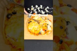 This Air Fryer Pizza Recipe So Crispy #airfryer #pizza #satisfying #food #cookappitizers #cooking